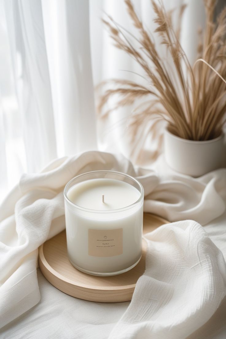 glass jar candle glass jar candle