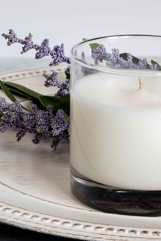 glass jar candle glass jar candle