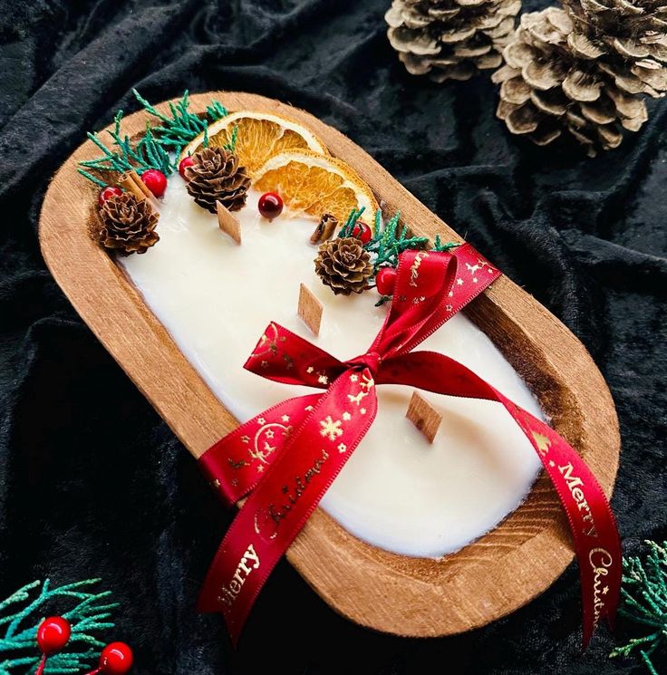 Cinnamon Boat Candle - Image 2