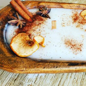 Cinnamon Boat Candle