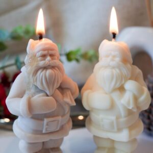 Santa Claus Candle (Set of 2)