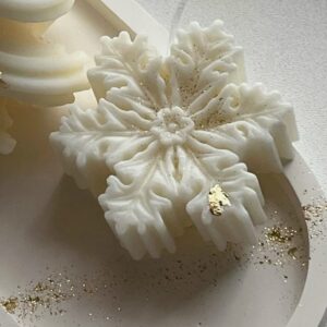 Store Snowflake Candle (Set of 2)